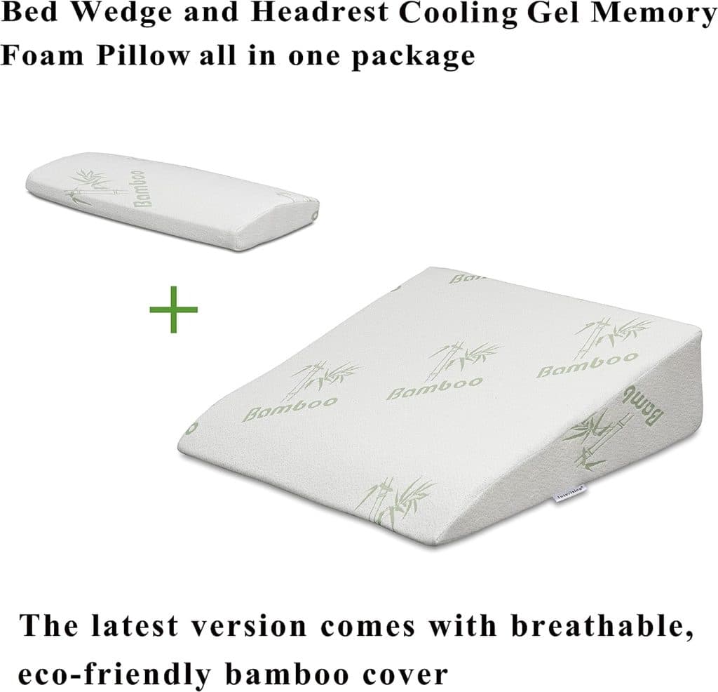 InteVision Foam Bed Wedge Pillow Review - Elevate Your Sleep: Wedge ...