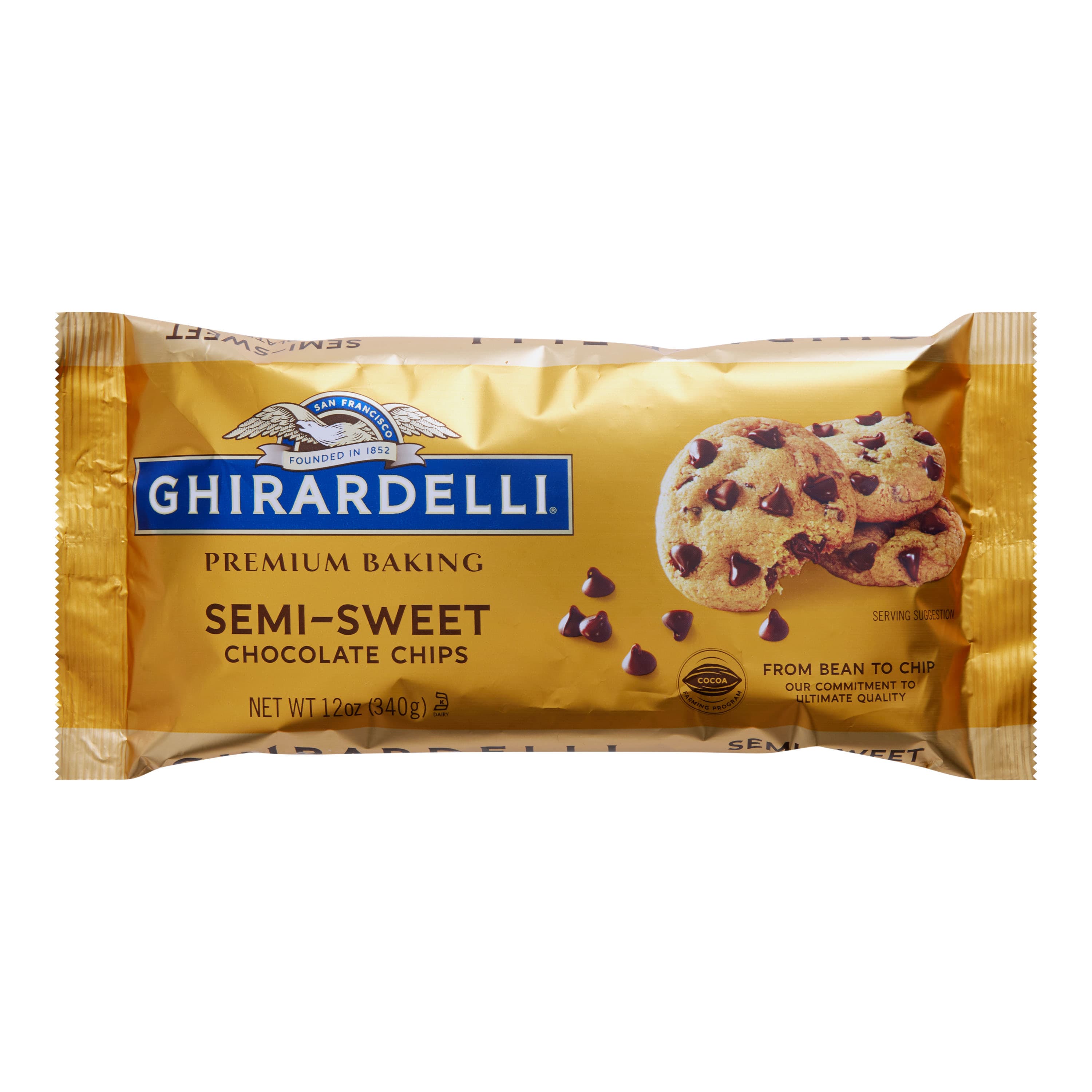 Ghirardelli Semisweet Chocolate Chips 12 Oz - World Market